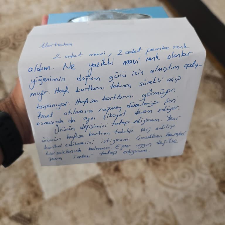 Arızalı Çocuk Fotoğraf Makinesi İçin İade Talebim Red Edildi, Mağduriyetim Giderilmiyor