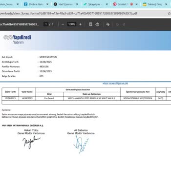 Hisse Satışında Eksik Ödeme Ve Yetersiz Bilgilendirme