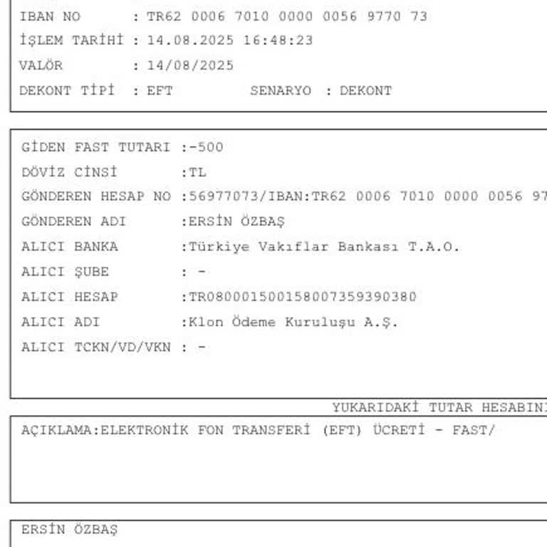 Yatırdığım 500 TL Hesabıma Geçmedi, Müşteri Hizmetleri Çözüm Sunmuyor