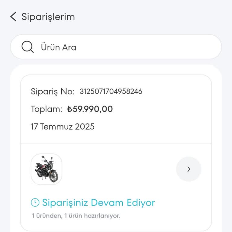 27 Gündür Teslim Edilmeyen Motosiklet Ve İade Talebim