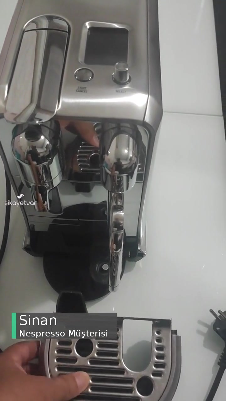 Nespresso Kahve Makinesi Su Haznesi Kırık Çıktı videonun kapak resmi