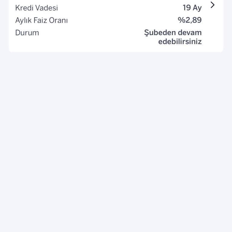 Kredi Başvurumun Sonuçlanmaması Ve Bilgi Eksikliği