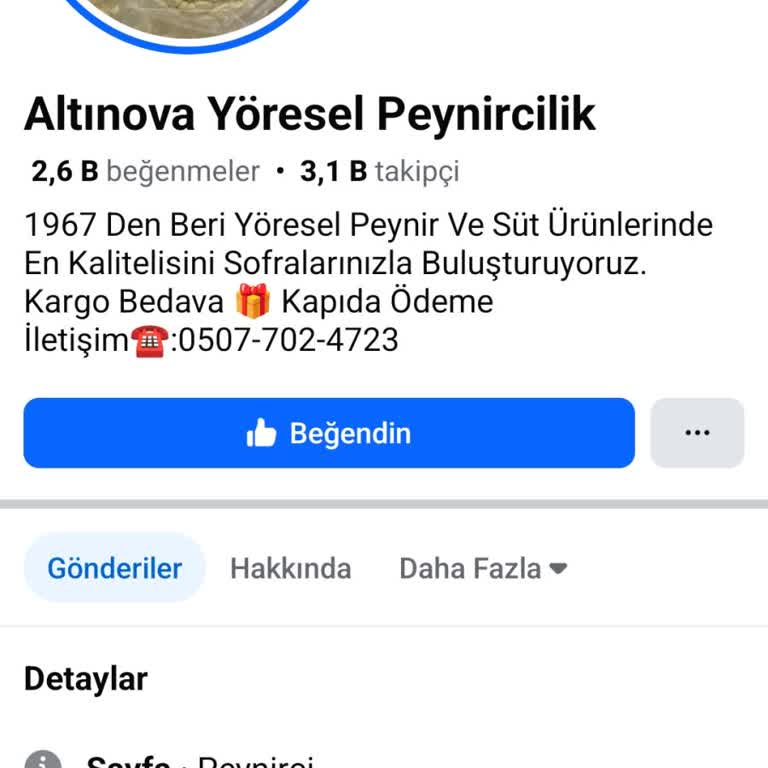 Altınova Yöresel Peynircilik Eksik ve Yanlış Ürün Teslimi