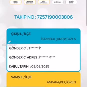 PTT Kargo'nun Bahaneleri