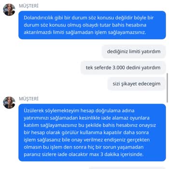 Jojobet Yatırdığım Parayı İade Etmiyor Sürekli Yeni Şartlar Çıkarıyor