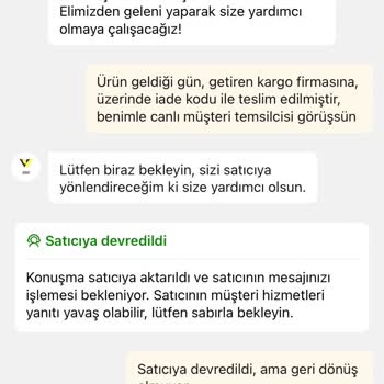 Yanlış Ve Lekeli Ürünün İadesi Bir Ayda Gerçekleşmedi, Muhatap Bulunamıyor
