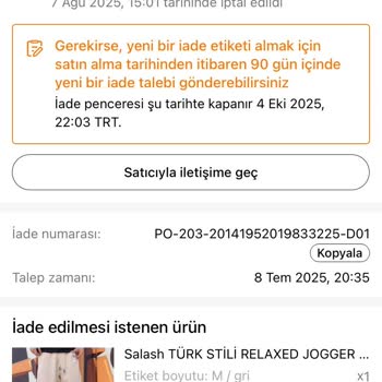 Yanlış Ve Lekeli Ürünün İadesi Bir Ayda Gerçekleşmedi, Muhatap Bulunamıyor