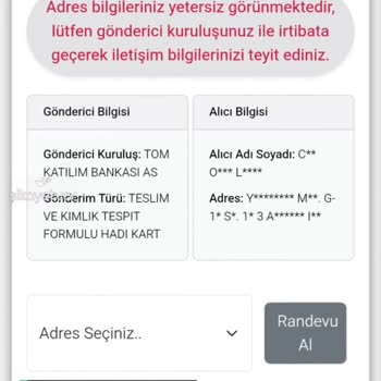 Hadi - Tombank Kartı Talep Ettim Ve 15 Gün Geçti Ve Hala Gelmedi!