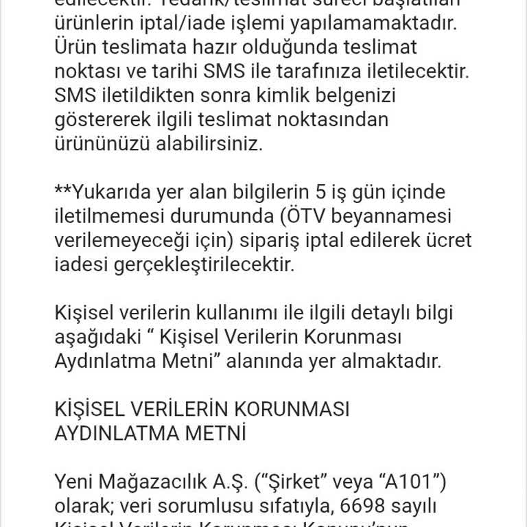 36 Gündür Teslim Edilmeyen Ürün Ve İlgisiz Müşteri Hizmetleri