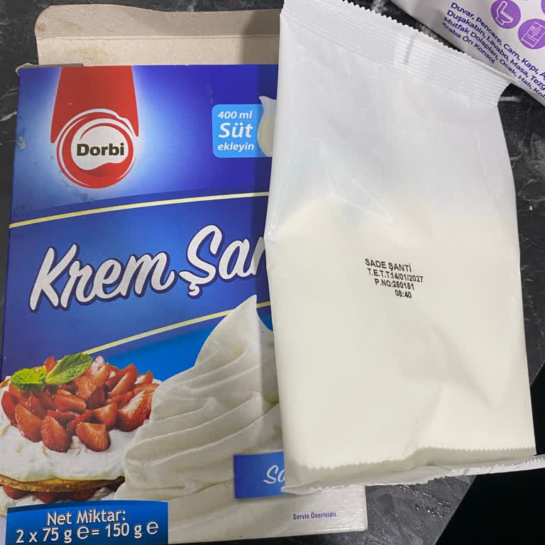 Aldığım Krem Şanti Kutusunda Eksik Poşet Çıktı