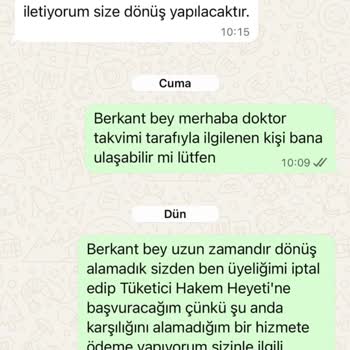 Sözleşme İptal Talebim Yanıtsız Kaldı, Ücret Tahsilatı Sürüyor