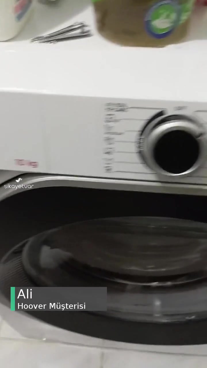 Hoover Gürültülü Çamaşır Makinesi, Çözümsüz, Firma İlgisiz videonun kapak resmi