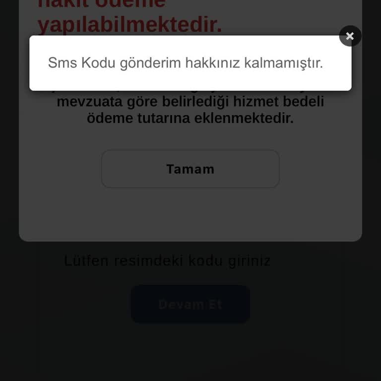 Randevu Sistemindeki SMS Hakkı Sorunu Nedeniyle Araç Muayenesi Yapılamıyor