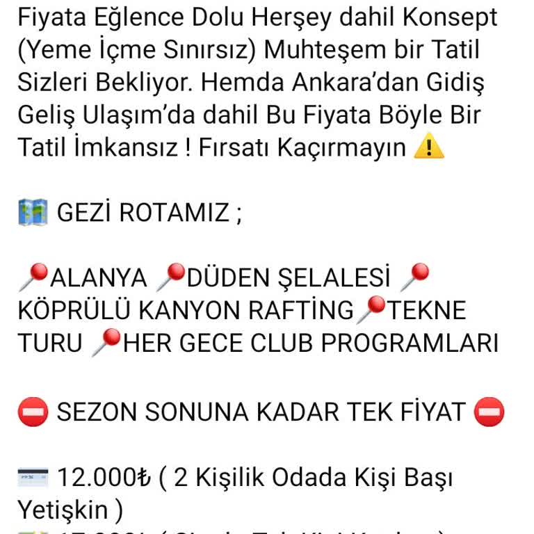 Rezervasyonum İptal Edildi, Tatil Planım Bozuldu