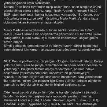 Ebay Üzerinden Satışta Yaşadığım Mağduriyet Ve Maddi Kayıp