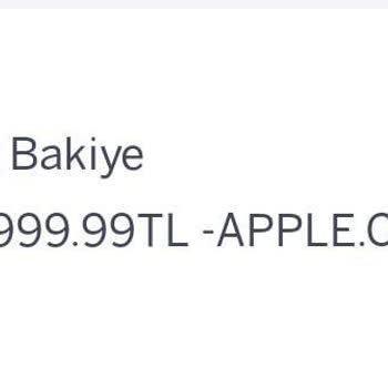 İzinsiz Apple.com İşlemleriyle Hesabımdan Para Çekildi!