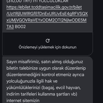 Tren Bileti İptalinde Yüksek Kesinti Ve Yetersiz Açıklama