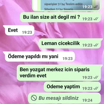 Sipariş Teslim Edilmedi, İletişim Sağlanamıyor