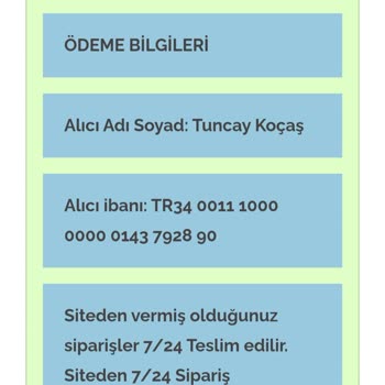 Sipariş Teslim Edilmedi, İletişim Sağlanamıyor