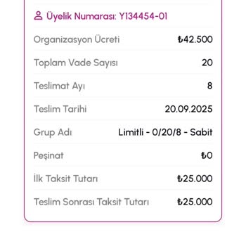 Teslimat Ayı Karışıklığı Nedeniyle Finansmanım 1 Ay Ertelendi, Mağdur Oldum