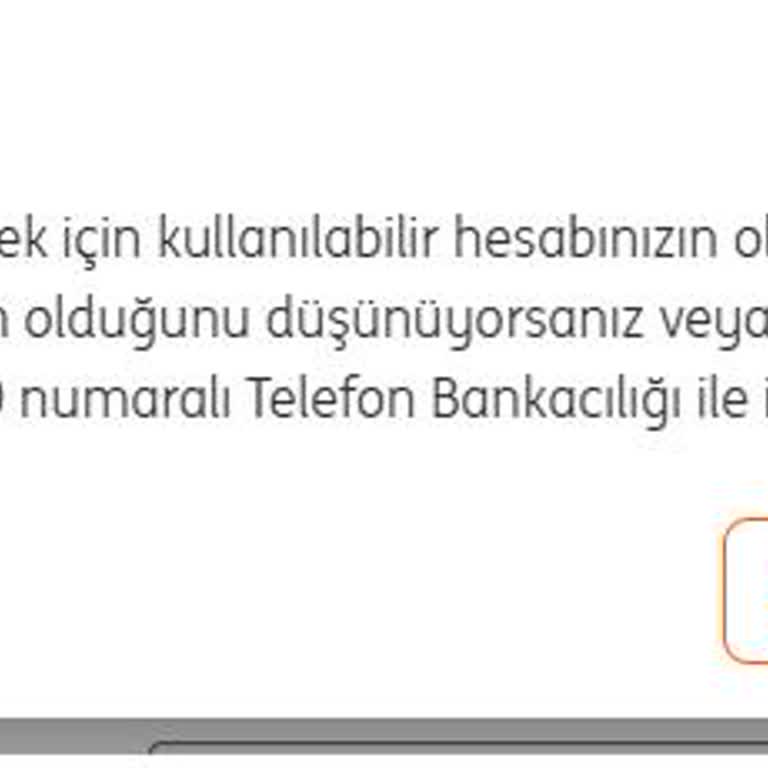 ING Bankası Mobil Uygulamada EFT Onayı Alınamıyor, Hesabım Bloke Edildi