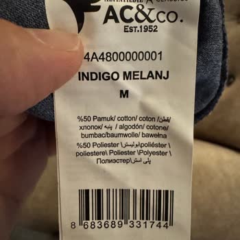 Ürün Açıklamasındaki Pamuk Oranı Gerçeği Yansıtmıyor