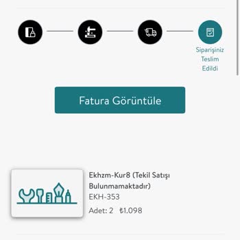 Kırık Ve Ezik Parçalar Teslim Edildi, Geri Dönüş Yapılmadı!