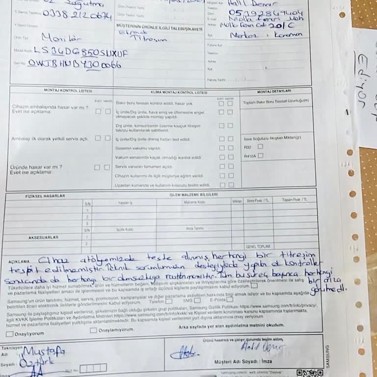 Samsung Monitörümdeki Arıza Tekrar Ediyor, Servis Çözüm Üretmiyor