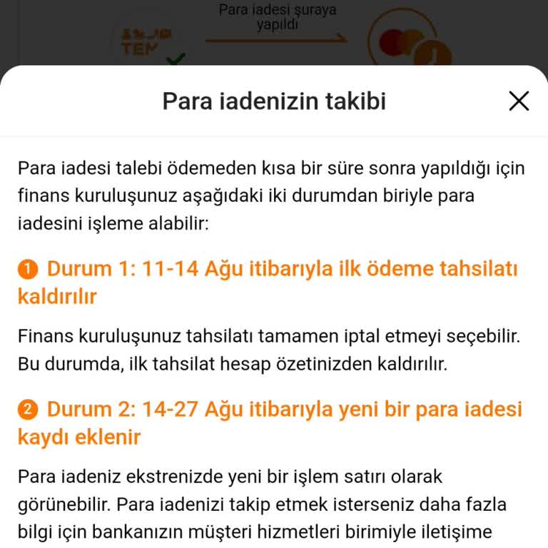 Temu Alışverişimde İade Yapılmadı Banka Hesabıma Para Geçmedi