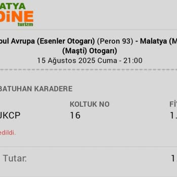 Bilet İptalinde 1800 TL İadem Günlerdir Yapılmadı, Mağduriyetim Devam Ediyor