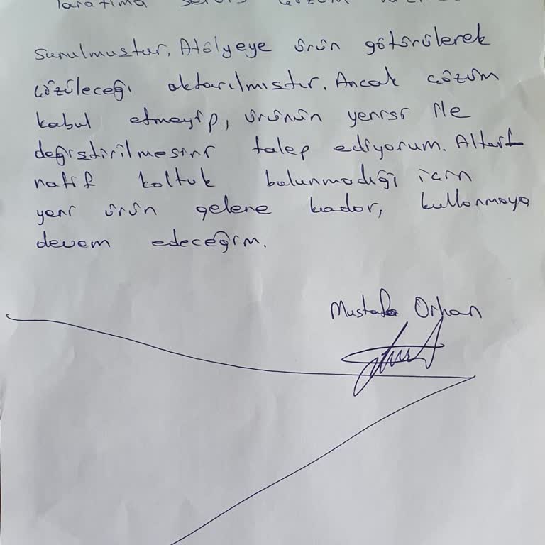 Defalarca Arızalanan 3’lü Koltukta Kalıcı Çözüm Bekliyoruz