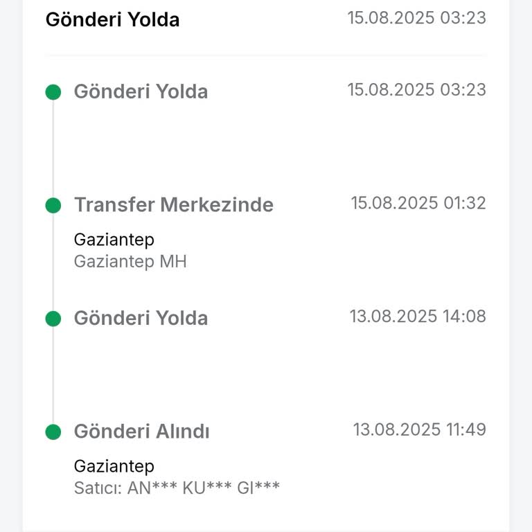 Kargom Günlerdir Aynı Yerde, Teslimat Süreci Belirsizliği