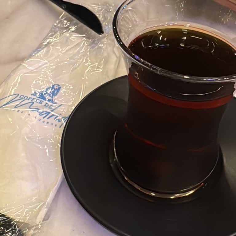 Coffee De Madrid Çay Fiyatının Yüksekliği Karşısında Yaşanan Hayal Kırıklığı!