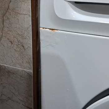 Çamaşır Makinesinde Garanti Kapsamında Paslanma Ve Boya Kabarması Sorunu