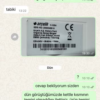 Servis Parça Temininde Gecikme Ve Ürün Değişimi Sorunu