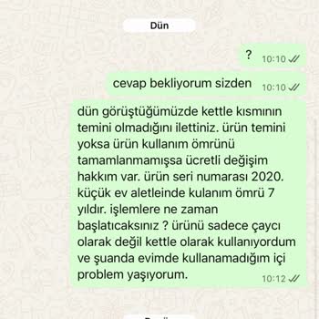 Servis Parça Temininde Gecikme Ve Ürün Değişimi Sorunu