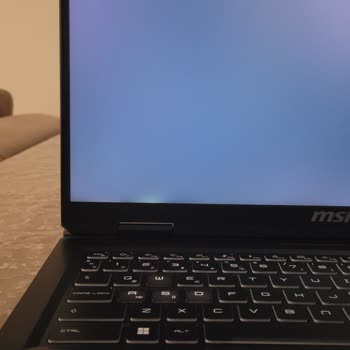 MSI Bilgisayarımda Işık Hüzmesi Sorunu Ve Belirsiz Değişim Süreci