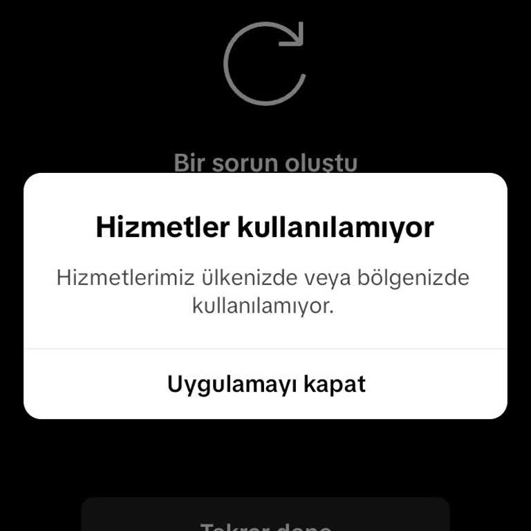TikTok Hesabıma Erişemiyorum Uygulama Ülkemde Çalışmıyor Diyor