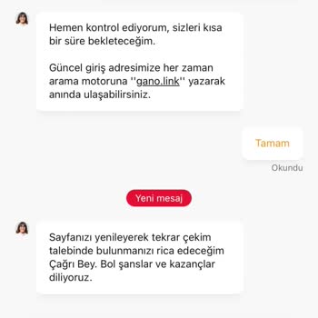 Ganobet Çekim Talebim Günlerdir Onaylanmıyor Sürekli İnceleme Bahanesiyle Oyalanıyorum