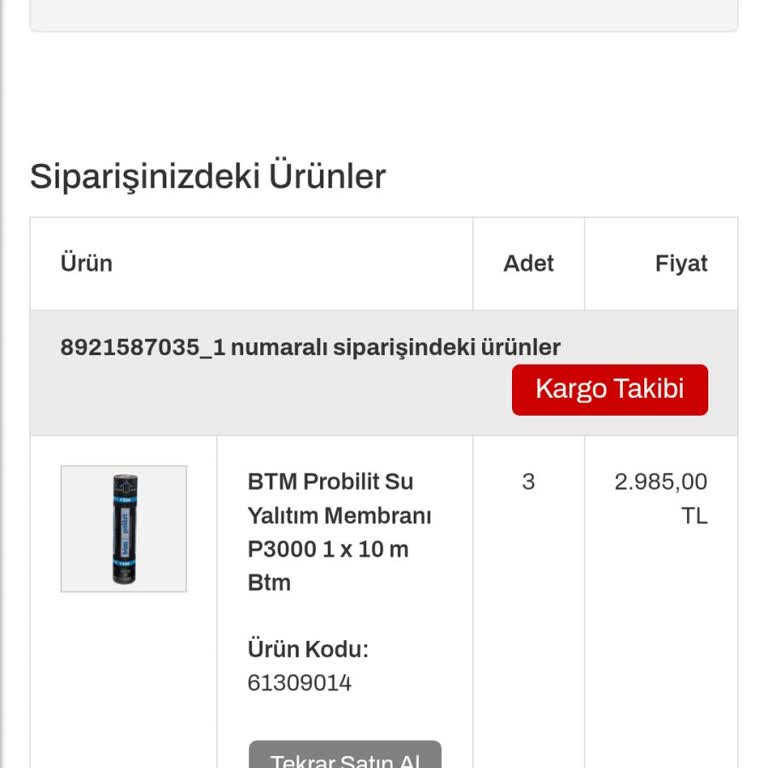 Siparişim Ne Teslim Edildi Ne İptal Edilebiliyor