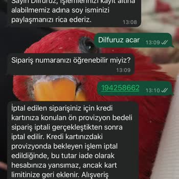 İptal Edilen Siparişin Ücreti 11 Gündür İade Edilmiyor