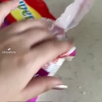 Superfresh Soğan Halkası Paketin İçerisinden Birbirine Yapılmış Bir Şekilde Çıktı