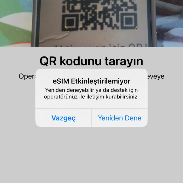 Esım Aktivasyon Sorunu Ve Uzaktan Çözüm Talebi