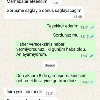 Makinem Teslim Edilmedi Param İade Edilmedi Mağduriyetim Giderilsin İstiyorum