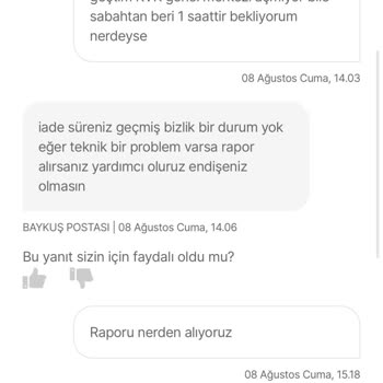 Su Geçirmez Akıllı Saat Su Aldı, Garanti Ve İade Sürecinde Mağduriyet Yaşadım