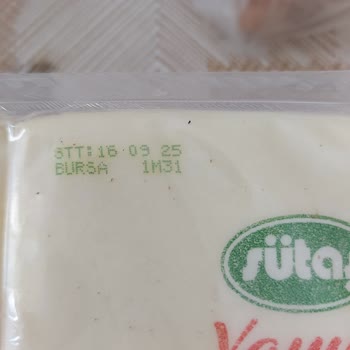 Açılmamış Sütaş Tereyağında Küf Ve Başvuru Sırasında Site Hatası