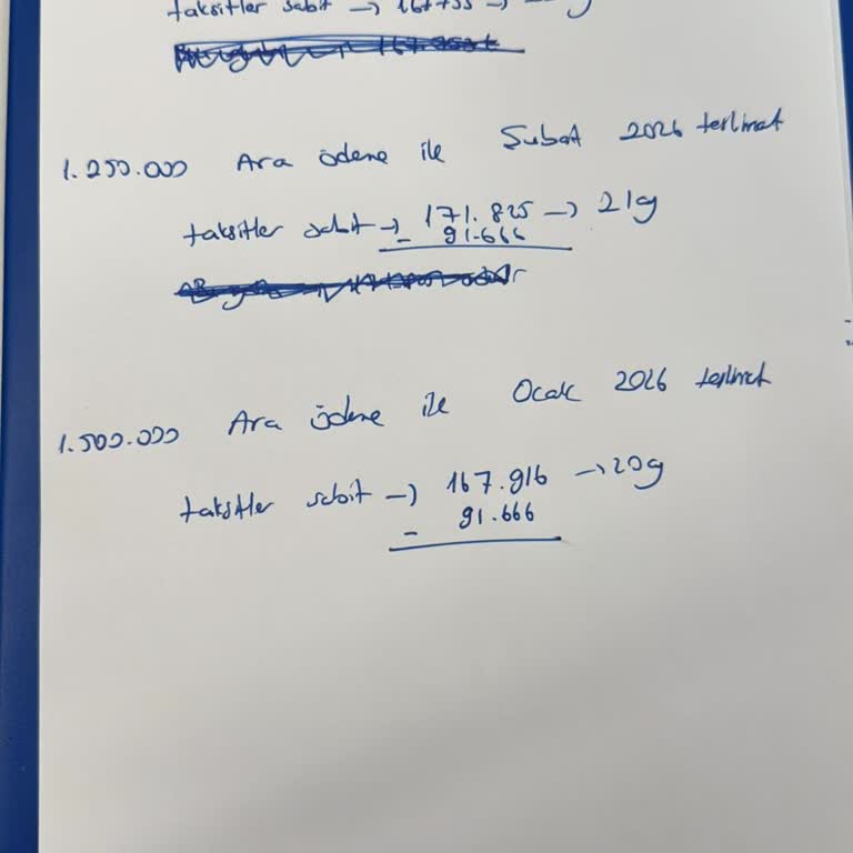 Eminevim'de Sözleşmeye Uymayan Ödeme Planı Değişikliği