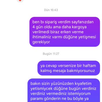 Paramı İade Edin: Siparişim Gönderilmedi, İletişim Kurulamıyor
