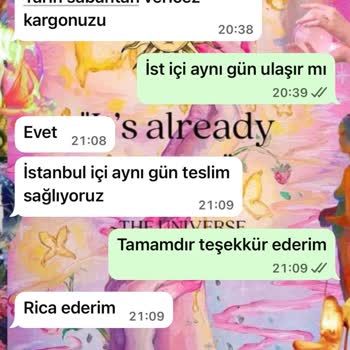 Aynı Gün Teslimat Vaadine Rağmen Ürünüm Ve Bilgilendirme Yapılmadı