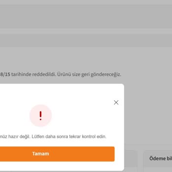 Trendyol Express Hijyen Sorunu Ve Haksız İade Reddi Sonrası Müşteri Mağduriyeti
